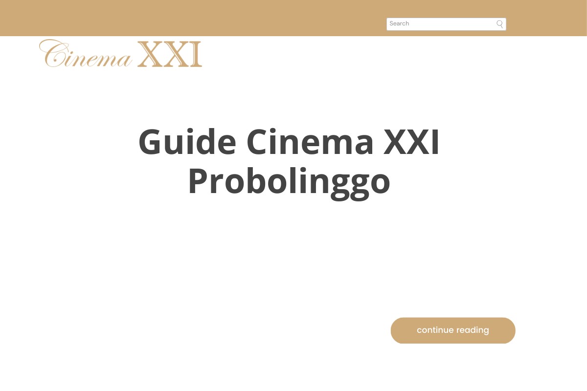 Guide Cinema XXI Probolinggo