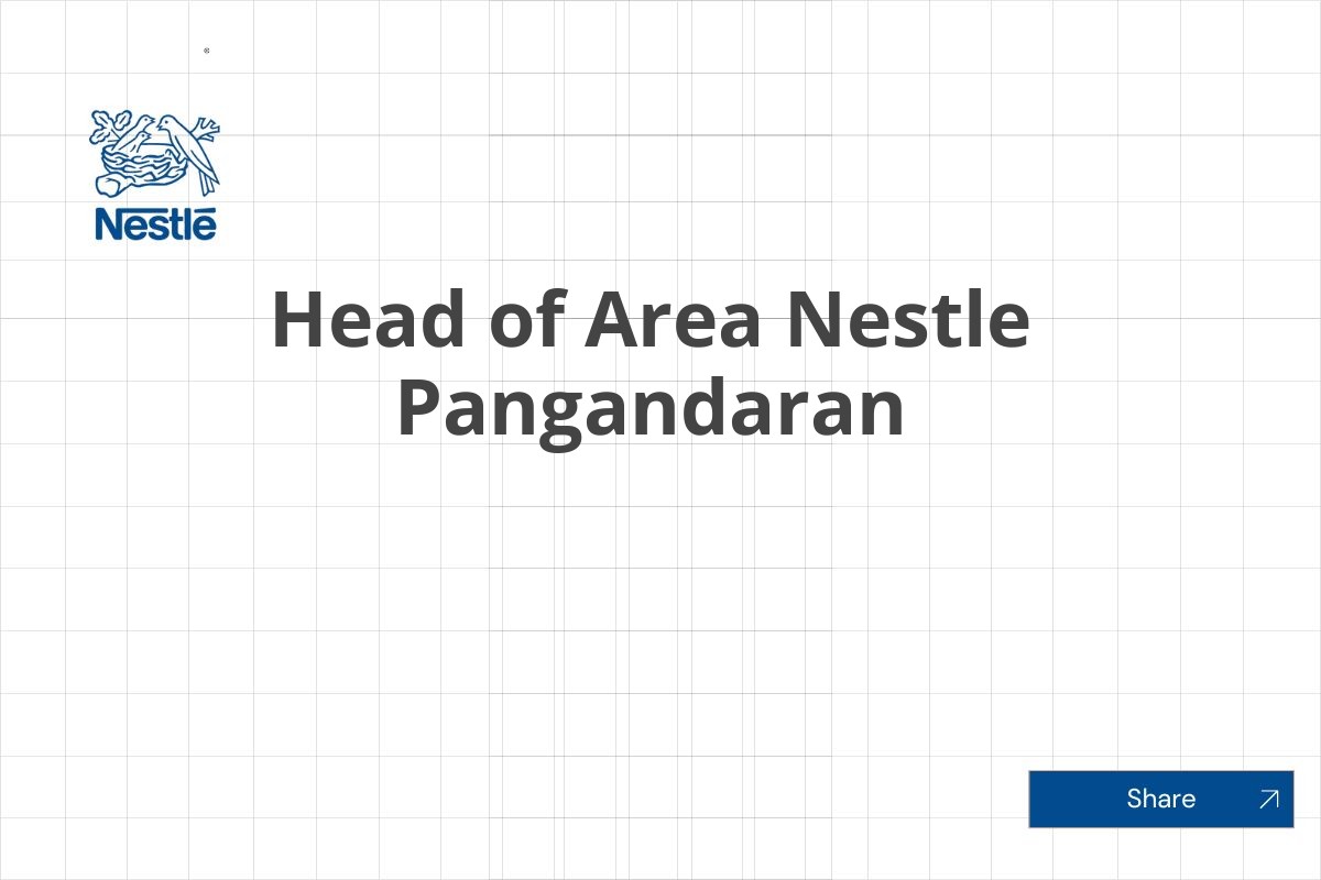 Head of Area Nestle Pangandaran