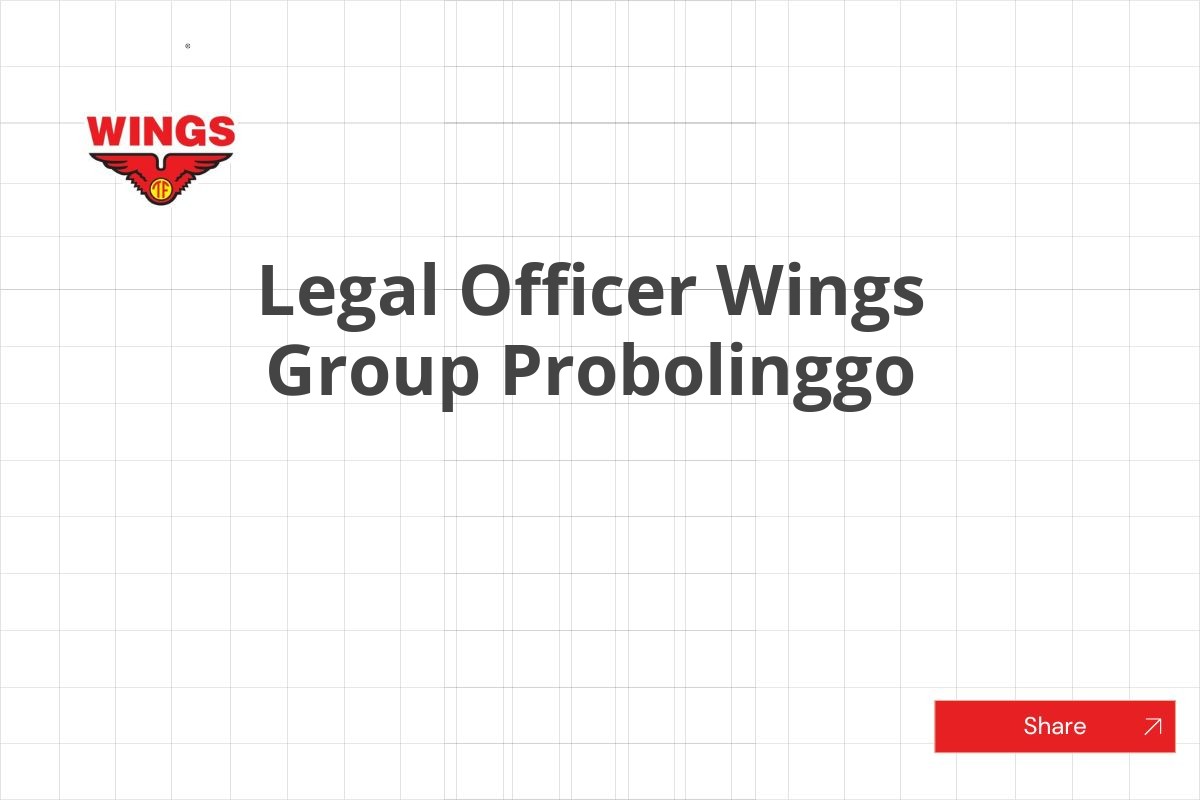 Legal Officer Wings Group Probolinggo