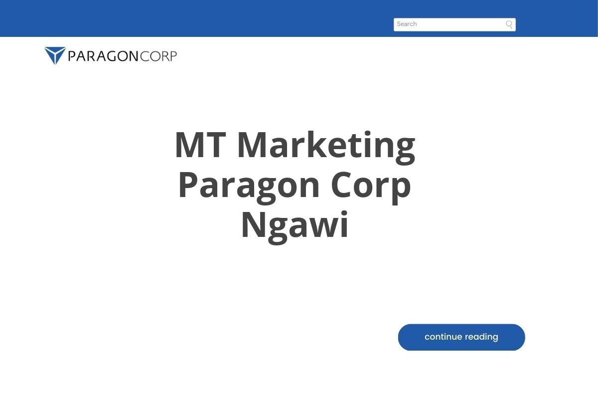 MT Marketing Paragon Corp Ngawi